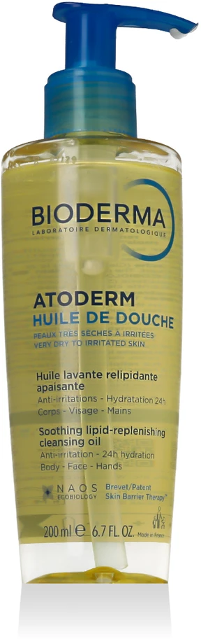 Bioderma Atoderm dušo aliejus, 200 ml