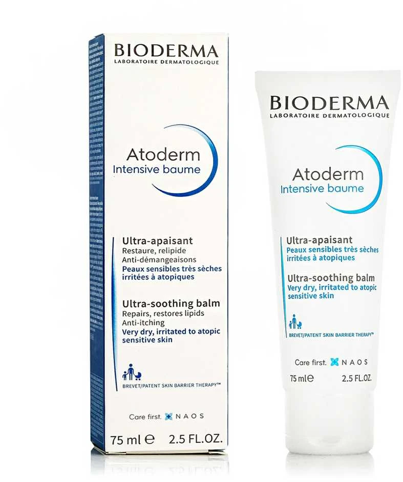 "Bioderma Atoderm Intensive Baume" kremas emolientas labai sausai ir atopiškai odai 75ml