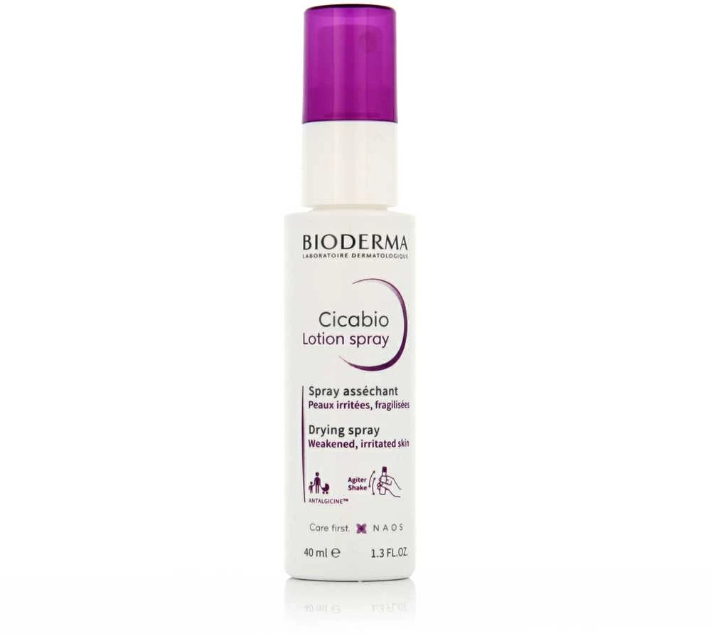 Bioderma Cicabio Desiccant Lotion Purškiklis purškiamas džiovinančio poveikio losjonas 40ml