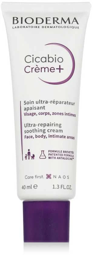 Rgeneruojamasis veido ir kūno kremas Bioderma CICABIO CREME+, 40 ml