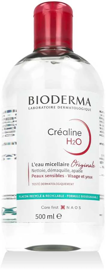 BIODERMA Créaline H2O Micellar Vanduo micelinis vanduo, 500 ml