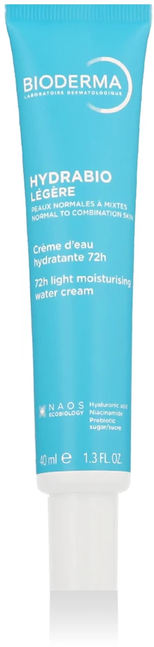 Bioderma Hydrabio Legere Kreminis drėkinamasis veido kremas, 40 ml