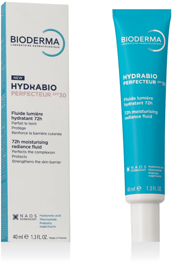 Bioderma Hydrabio Perfecteur Spf30 veido kremas, 40 ml