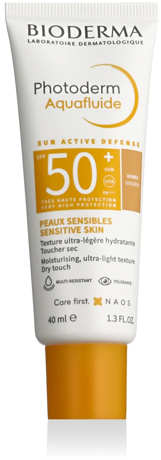 Bioderma Photoderm Aquafluide Golden Spf50+, 40 ml
