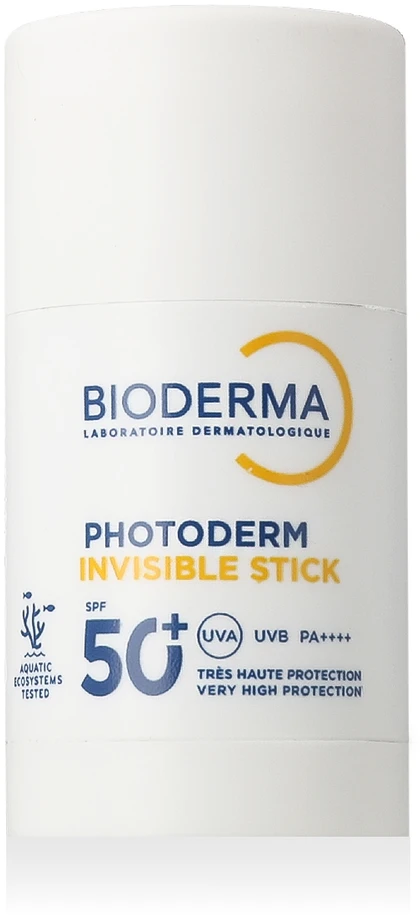 Bioderma Photoderm Invisible Stick SPF 50+ apsauginis veido pieštukas nuo saulės, 8 g