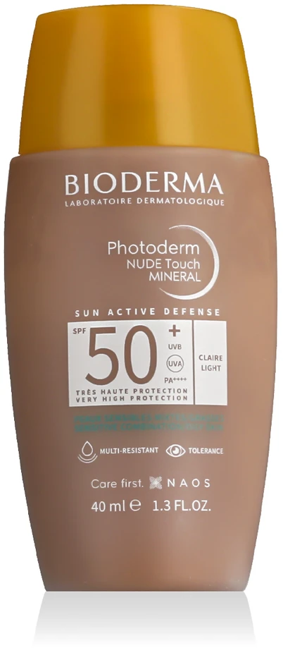 Kremas nuo saulės Bioderma Photoderm Spf50+ (Atspalvis: Light), 40ml