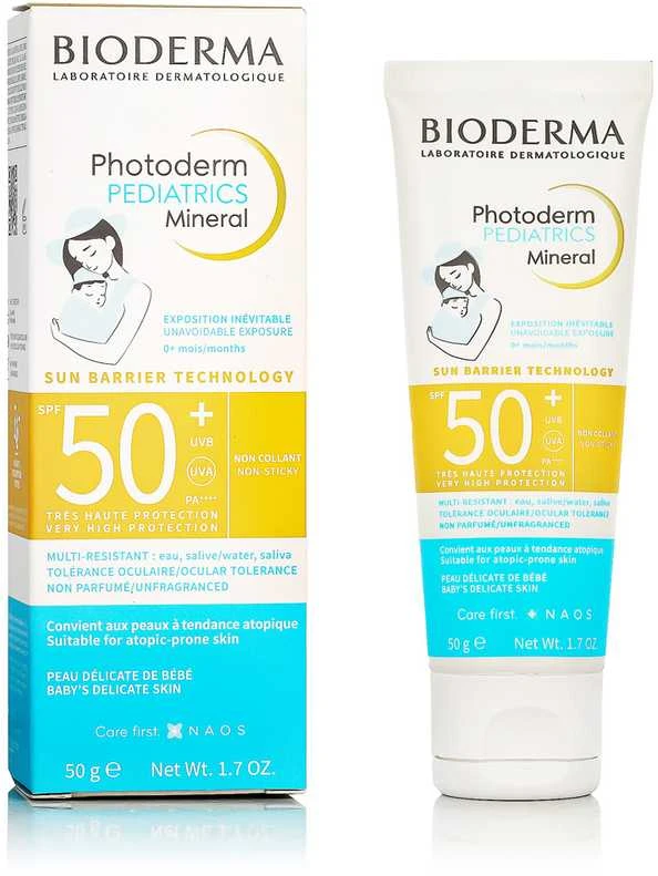 BIODERMA PHOTODERM KID, apsauginis pienelis nuo saulės vaikams, SPF 50+, 100 ml