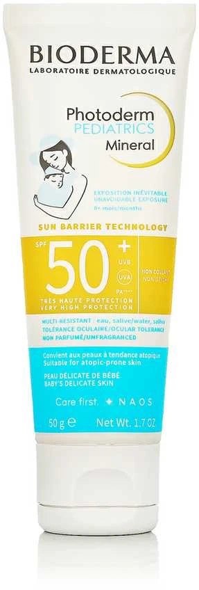 BIODERMA PHOTODERM KID, apsauginis pienelis nuo saulės vaikams, SPF 50+, 100 ml
