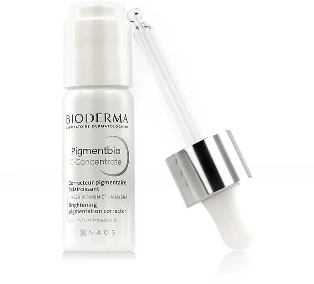 Bioderma Pigmentbio C-Concentrate Skaistinantis veido serumas, 15 ml