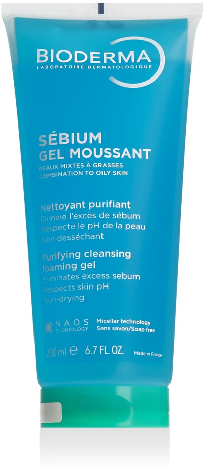 Bioderma SÉBIUM gel moussant purifying gel 200 ml