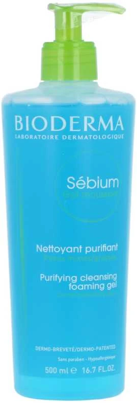 Bioderma Sébium Gel Moussant Veido prausiklis riebiai ir mišriai odai, 500 ml