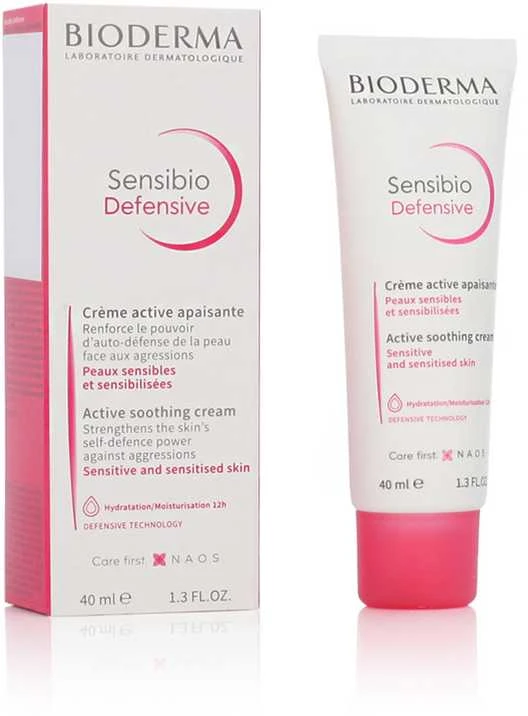 Veido kremas Bioderma Sensibio Defensive, 40ml