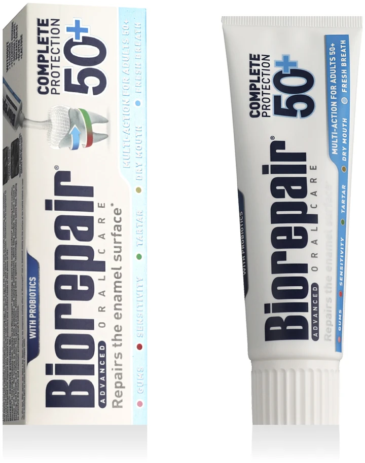 Dantų pasta „Biorepair Advanced Adulti 50+“, 75 ml