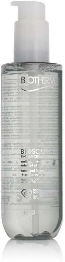 Biotherm Biosource Eau Micellaire micelinis vanduo, 200 ml