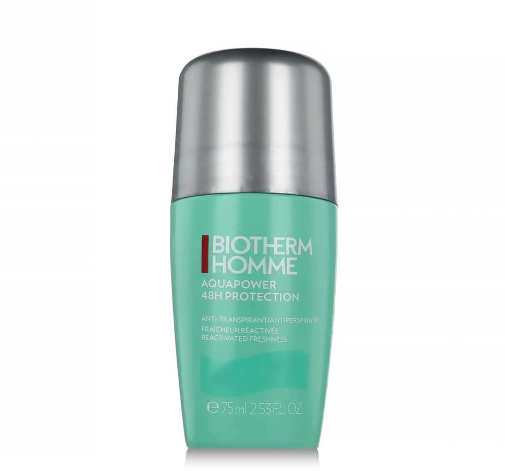 Biotherm Aquapower Ice Cooling Effect 48H Rutulinis dezodorantas vyrams, 75 ml
