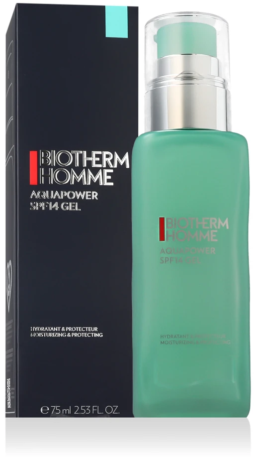 Biotherm Homme Aquapower gelis SPF14, 75 ml