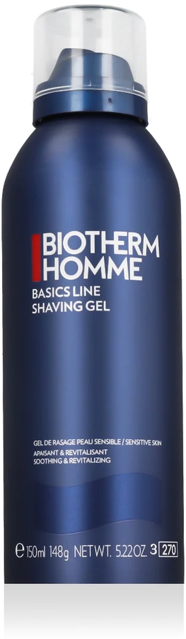 Biotherm Homme Gel Shaver Shaving Gel skutimosi gelis, 150 ml