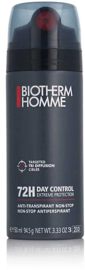 Biotherm Homme 72H Day Control Deo Purškiklis purškiamas antiperspirantas vyrams, 150 ml
