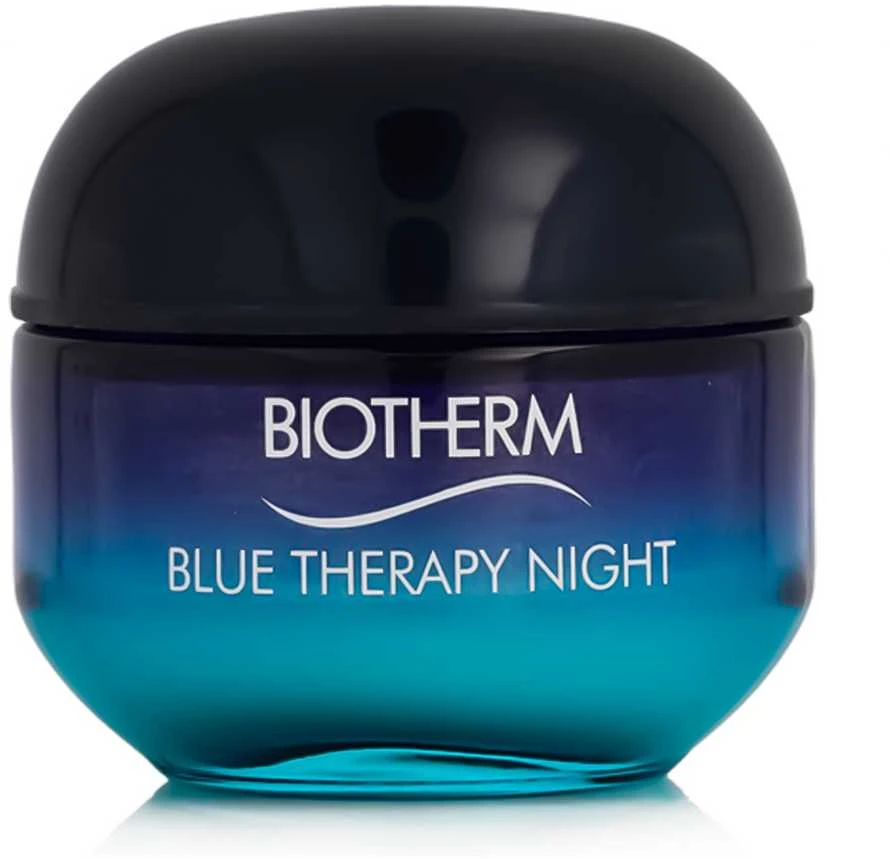 Biotherm Mėlyna Therapy Night Skin Kreminis jauninantis naktinis veido kremas, 50 ml