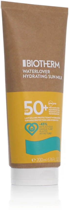 Biotherm Waterlover Hydrating Sun Milk Tube SPF50+, 200 ml
