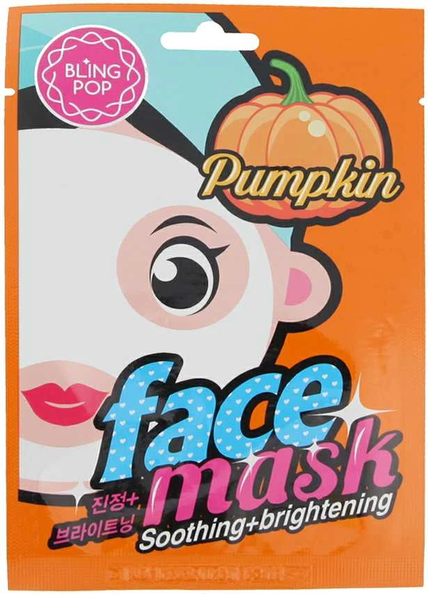 BLING POP PUMPKIN SOOTHING + BRIGHTENING veido kaukė, 20 ml