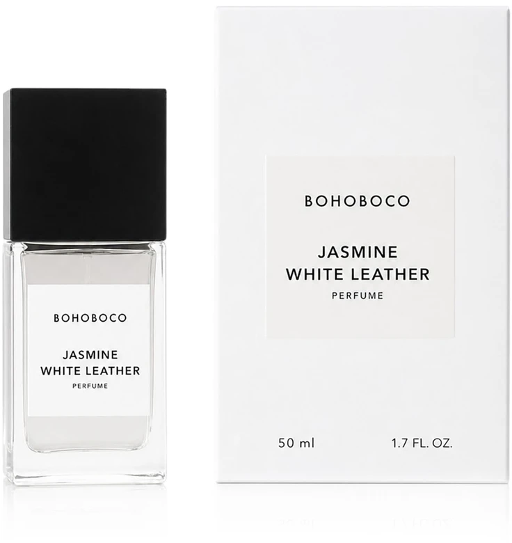 Bohoboco Jasmine Baltas Leather Parfum PP kvepalai unisex, 50 ml