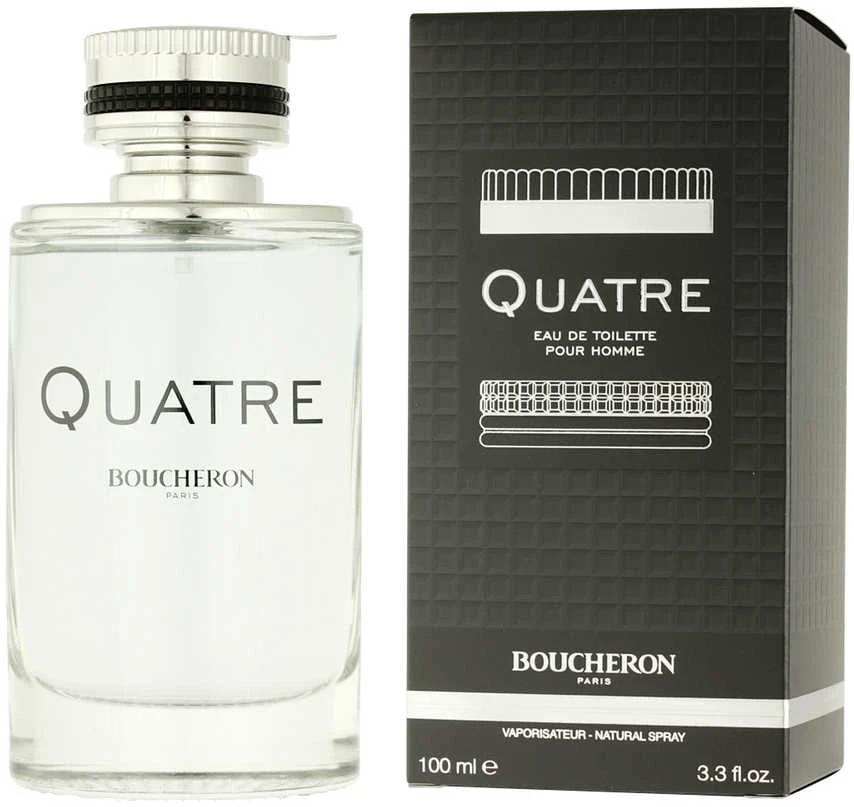 Boucheron Boucheron Quatre Pour Homme EDT tualetinis vanduo vyrams, 100 ml