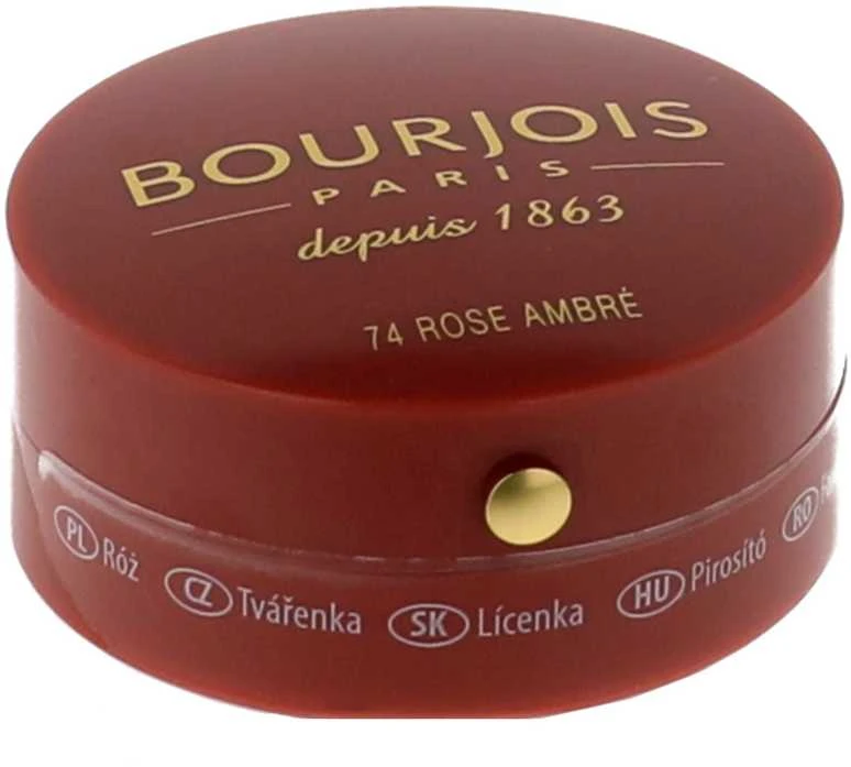 "Bourjois" mažasis apvalus indelis skaistalų 74 Rosa Ambré