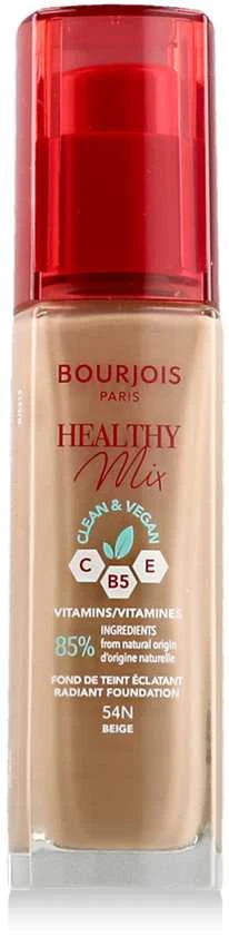 Makiažo pagrindas ,,Bourjois Healthy Mix Radiant Foundation", spalva: 54 Beige, 30ml