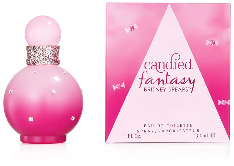 Britney Spears Candied Fantasy EDT tualetinis vanduo moterims, 30 ml