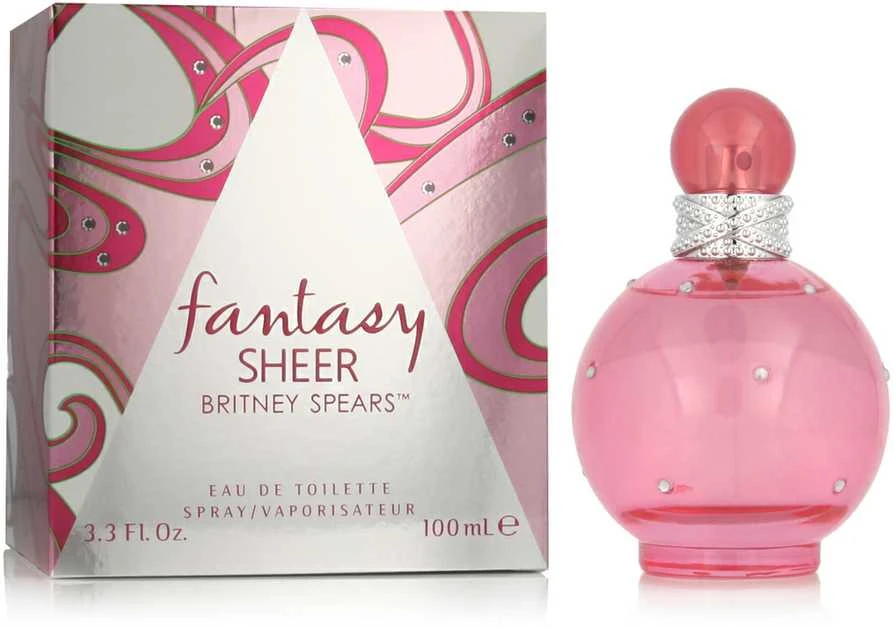 Britney Spears Fantasy Sheer EDT tualetinis vanduo moterims, 100 ml