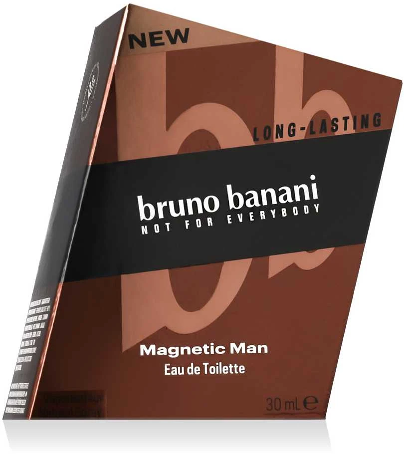 Bruno Banani Magnetic Man EDT tualetinis vanduo vyrams, 30 ml