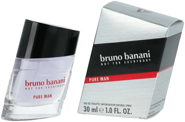 Bruno Banani Pure Man EDT tualetinis vanduo vyrams, 30 ml