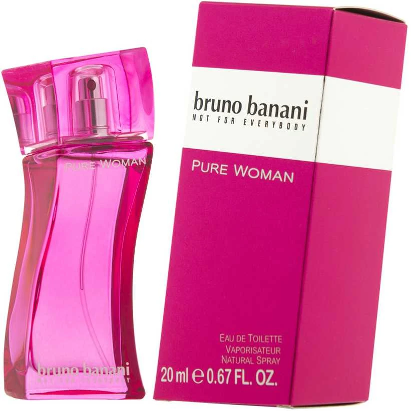 Bruno Banani Pure Woman EDT tualetinis vanduo moterims, 20 ml