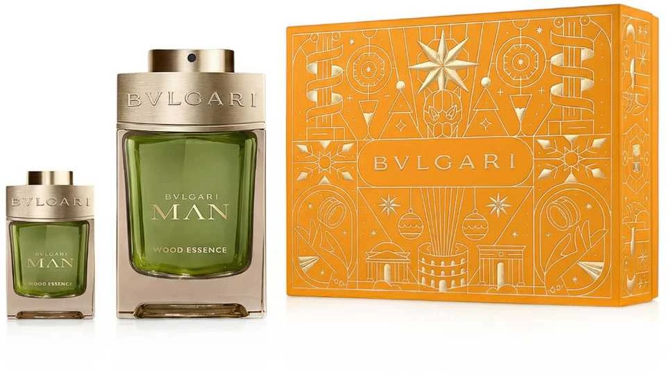 Juice Fragrance Xmas 2024 rinkinys Bvlgari: Wood Essence, EDP, Vyrams, 100 ml + Wood Essence, EDP, Vyrams, 15 ml