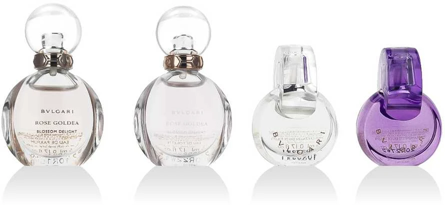 Bvlgari Bvl Mini Set kvepalų moterims miniatiūrų rinkinys, 4 x 5 ml