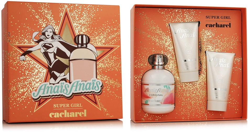 Cacharel Anais Anais L'Original rinkinys moterims (EDT, 100 ml + kūno losjonas, 2x 50 ml)