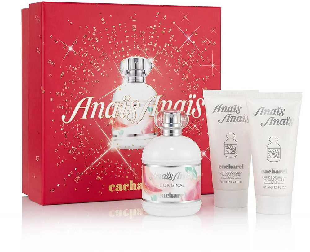 Cacharel Anais Anais L'Original EDT rinkinys moterims (EDT, 100 ml + kūno losjonas, 2 x 50 ml)