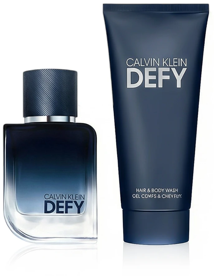 Calvin Klein CK Defy EDP parfumuotas vanduo vyrams, 50 ml + sprchový gel, 100 ml