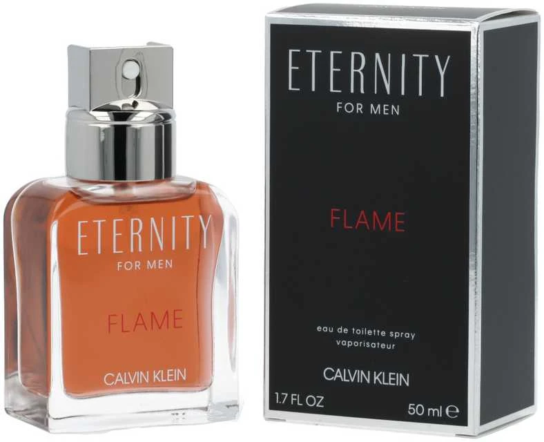Calvin Klein Eternity Flame EDT tualetinis vanduo vyrams, 50 ml