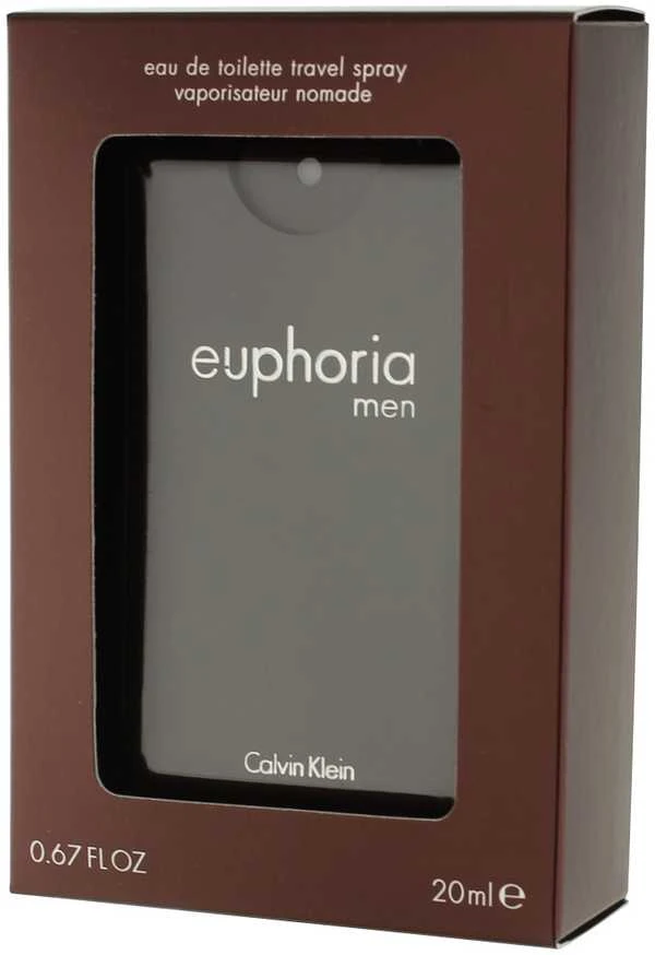 Calvin Klein Euphoria EDT tualetinis vanduo vyrams, 20 ml