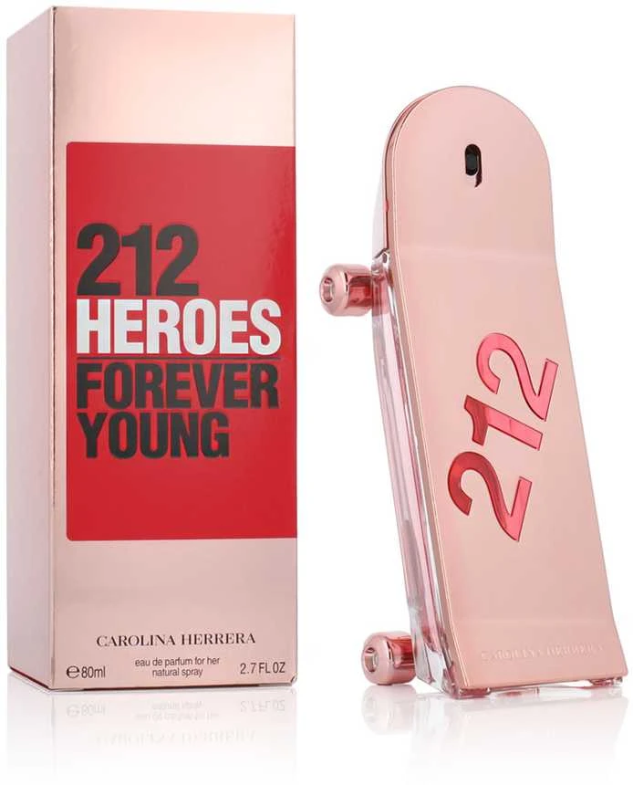 Kvepalai moterims Carolina Herrera 212 Heroes For Her EDP, 80 ml