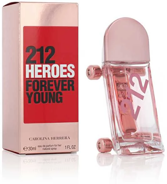 Kvepalai moterims Carolina Herrera 212 Heroes For Her EDP, 30 ml