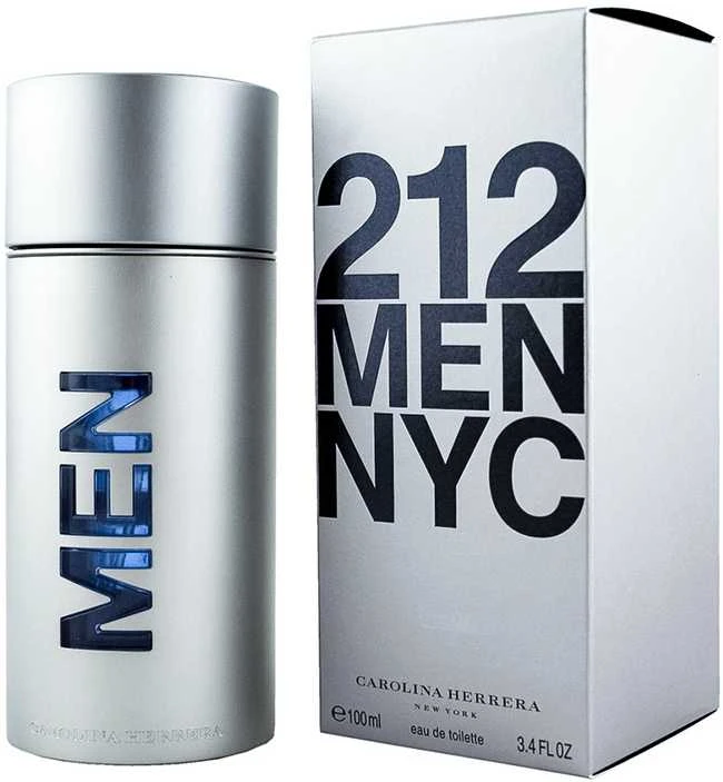Kvepalai vyrams Carolina Herrera 212 Men EDT, 100 ml