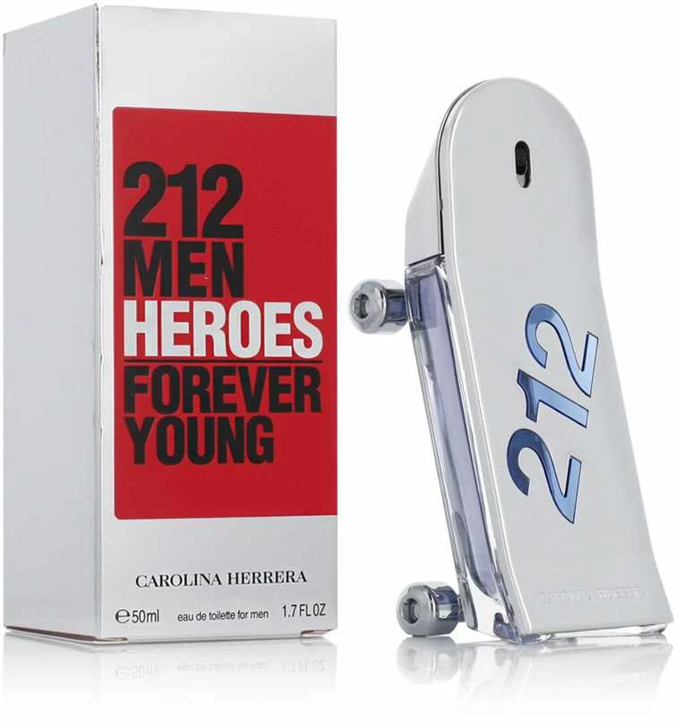 Carolina Herrera 212 Men Heroes tualetinis vanduo 50ml