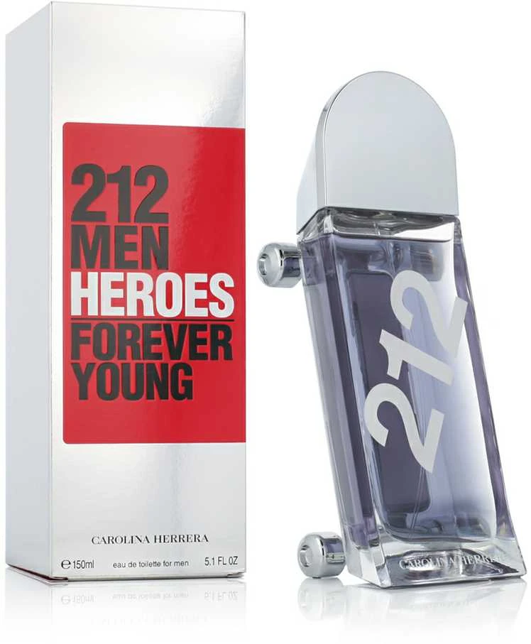 Carolina Herrera 212 Vyrų herojai, tualetinis vanduo, purškiamas 150ml