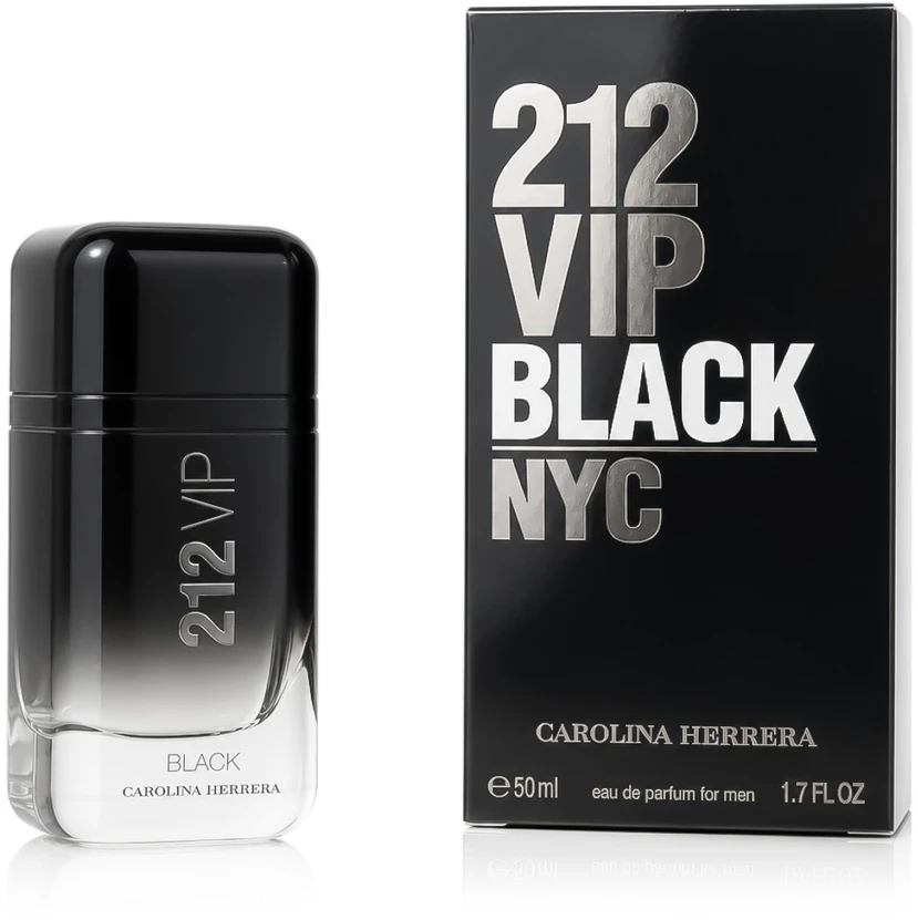 Carolina Herrera 212 Vip Juodas EDP Purškiklis, 50 ml