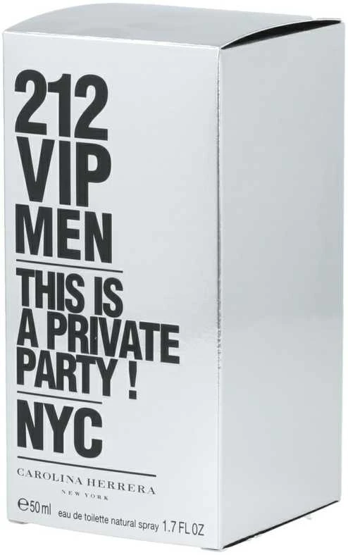 Carolina Herrera 212 Vip Men Eau De Toilette Purškiklis, 50 ml