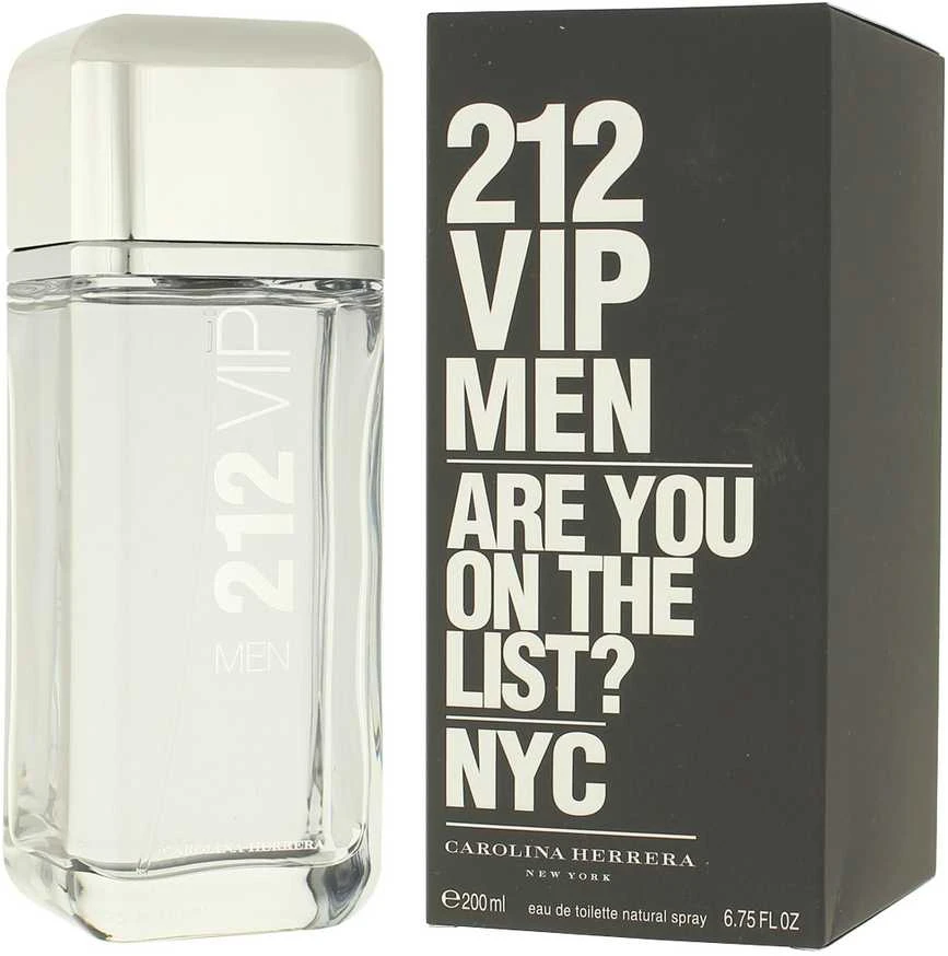 Kvepalai vyrams Carolina Herrera 212 VIP for Men EDT, 200 ml