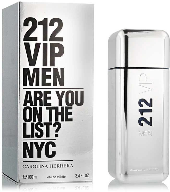Carolina Herrera 212 Vip Men EDT tualetinis vanduo vyrams, 100 ml